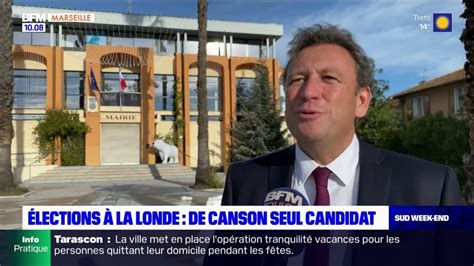 La Londe Les Maures Seul Le Maire Fran Ois De Canson Est Candidat Sa