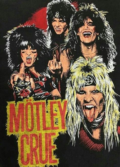 Pin By Jeanne Loves Horror On Motley Crue Rock Band Posters Motley