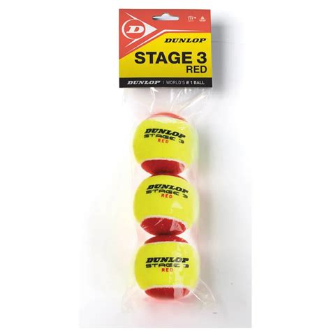 Dunlop Stage 3 Tennis Balls Yellow buy and offers on Smashinn