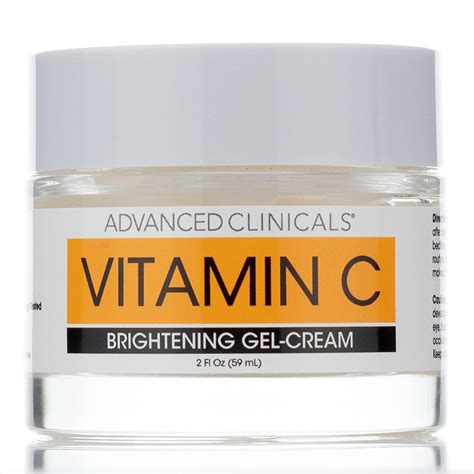 Vitamin C Brightening Face Gel-Cream - Advanced Clinicals