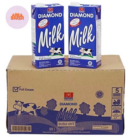 Jual Susu Diamond Milk 1 Liter Shopee Indonesia