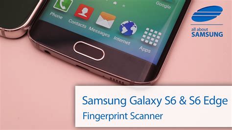 Samsung Galaxy S6 Und S6 Edge Fingerabdruck Fingerprint Wie Touchid Im Hands On Youtube