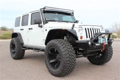 Sell used Jeep Wrangler Sahara 4 Door 4X4 Hard Top Unlimited Custom ...