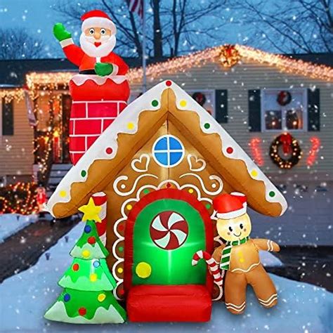 10 Ft Tall Christmas Inflatables Outdoor Decoration Huge