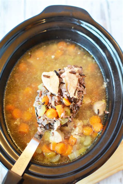 Crockpot Chicken And Rice Recipe - Easy Chicken Crockpot Recipe