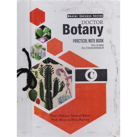 Doctor Botany Practical Note Book C For Bs 4 Years