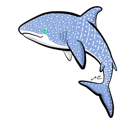 Whale Shark By Mischievouspooka Cute Whale Shark Clipart - Clip Art Library