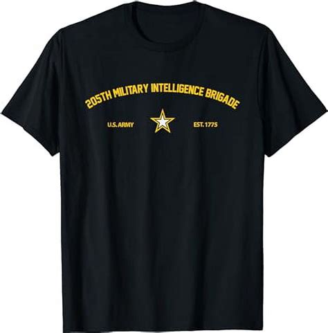 US Army 205th Military Intelligence Brigade T Shirt Walmart