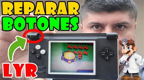 TUTORIALES Como REPARAR Los Botones L Y R En Una GBA SP DS DSi 3DS