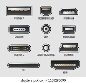 51,832 Usb Port Images, Stock Photos, 3D objects, & Vectors | Shutterstock