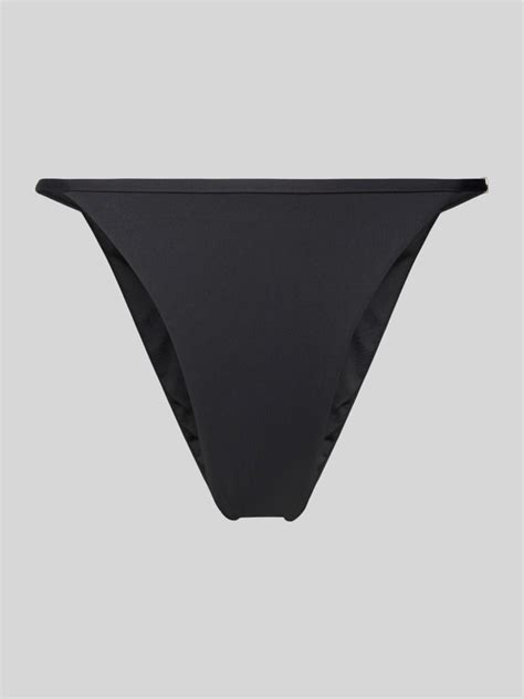 Kup online Guess Figi bikini z aplikacją z logo model BRAZILIAN czarny