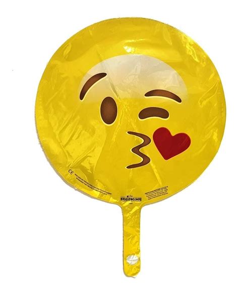 Globos Emojis Fiestas 5 Pz Helio Decoración Eventos 18 Pulga Mercadolibre