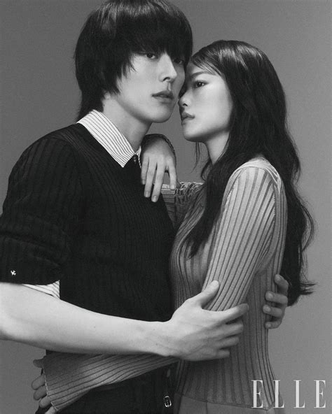 Chun Woo Hee & Jang Ki Yong for ELLE Korea – @numerodixe on Tumblr