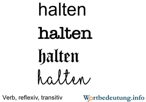halten‎: Bedeutung, Definition