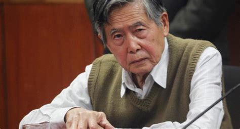 Alberto Fujimori no tiene fecha para que sea dado de alta según