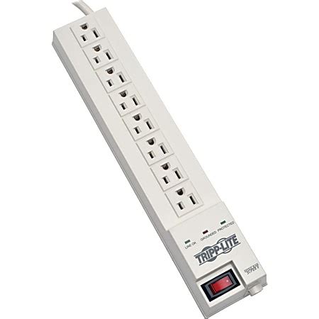 Tripp Lite Surge Protector Power Strip 120V 8 Outlet 8 Cord 1080 Joule