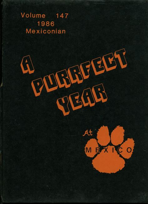 1986 yearbook from Mexico Academy & Central High School from Mexico, New York for sale