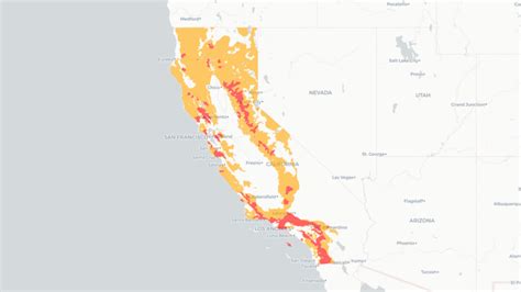 California Fire Danger Map See Threat Of Wildfires Near You Abc7 San