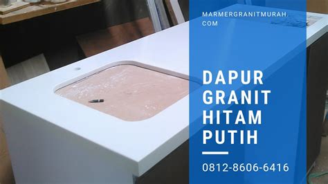 Dapur Minimalis Granit Putih Dapur Minimalis