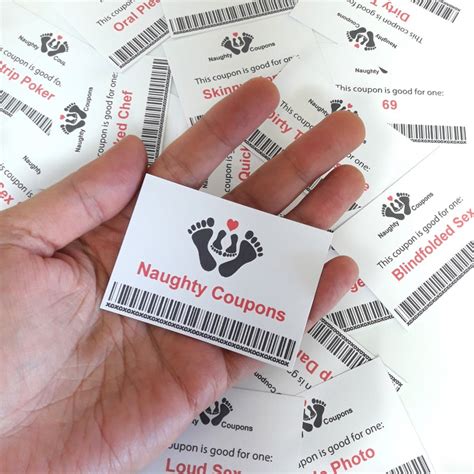 Printable Sex Coupon Naughty Sex Coupons Printable Sexy Etsy