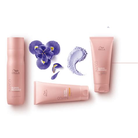 Kit Wella Blonde Recharge Oil Reflections Trio Beleza Na Web
