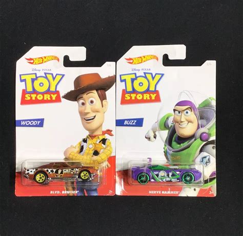 Hot Wheels Disney Pixar Toy Story Woody Blvd Bruiser Play Off