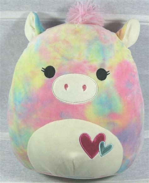 Squishmallow 13” Plush Paisley The Tye Dye Pegasus Kellytoy Soft Stuffed Toy Ebay Tye Tye