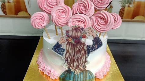 Girls Cake Design Girls Cake Idea Daughter S Day Cake Design Dbakehousebyrashi Youtube