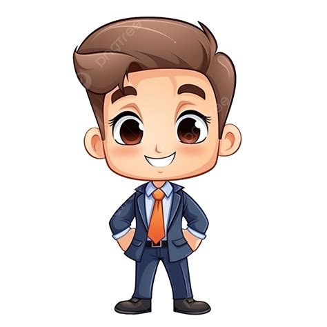 Conjunto De Empresario De Personaje De Dibujos Animados De Vector The