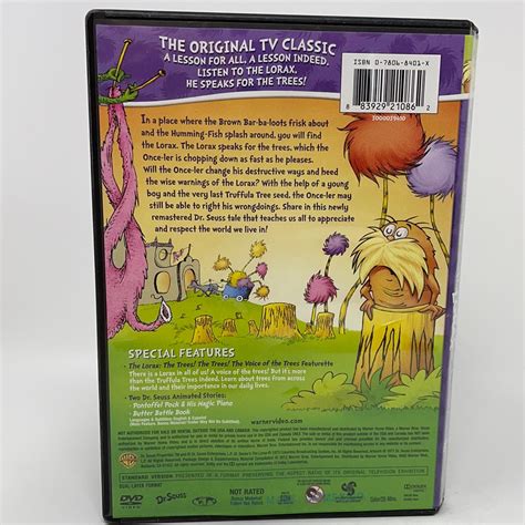 DVD Dr. Seuss’s the Lorax Deluxe Edition – shophobbymall