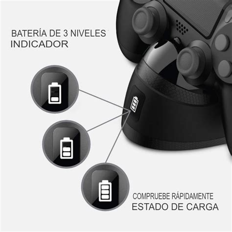 Hyperx Chargeplay Duo Estaci N De Carga Para Controles De Ps Kemik