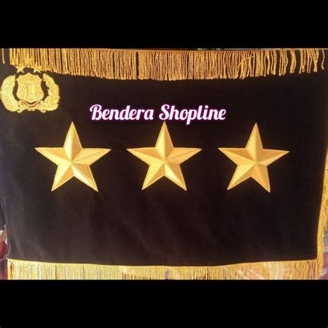 Jual Bendera Pataka Rapati Polri Bintang 3 Shopee Indonesia