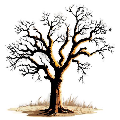 Dead Tree Silhouette Clipart Png 05252024 Png Image