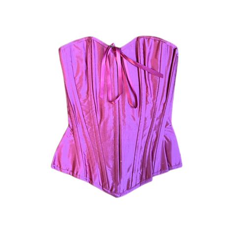 An Original Diva Corsets Pure Silk Hot Pink Depop