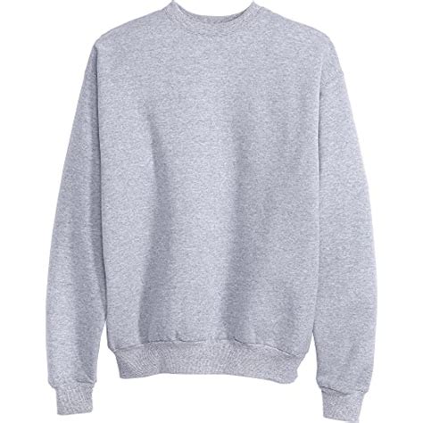 Hanes Mens Ecosmart Sweatshirt Light Steel Large US Pricepulse