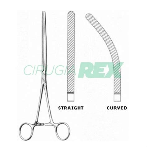 Pinza Clamp Doyen Intestinal Curva Cirug A Rex