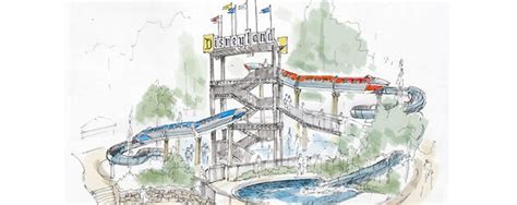 Disneyland Hotel pool to receive monorail-themed water slides - Inside ...