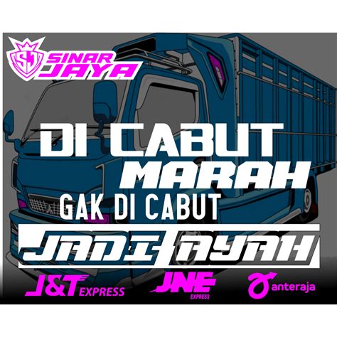 Jual Stiker Viral Di Cabut Marah Stiker Cuting Variasi Kaca Mobil