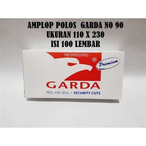 Amplop Putih Polos Garda No90 1 Pack Isi 100 Lembar Lazada Indonesia