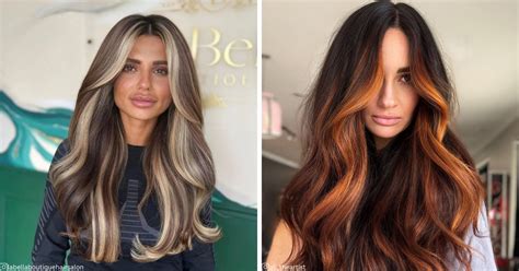 Ways To Rock The Brunette Hair With Money Piece Trend