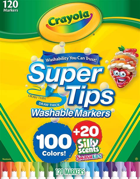 Crayola Supertips Unidades Smash Ups Paperstop