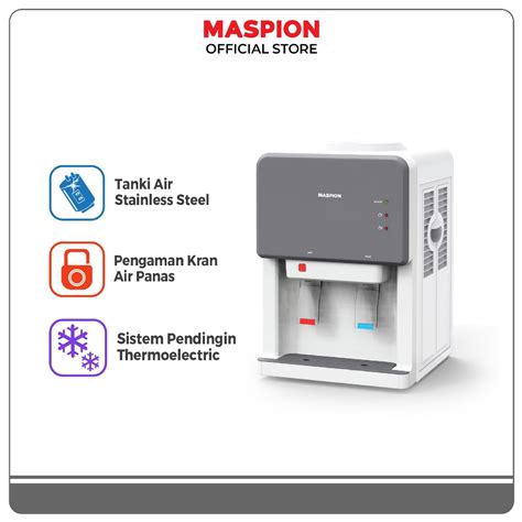 Jual Maspion Dispenser Portable Hot And Cold MD 16 PAS Shopee Indonesia