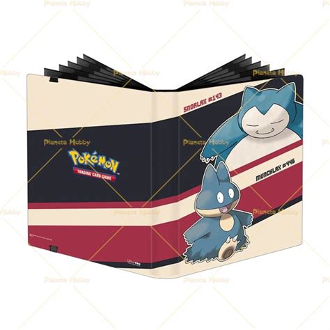 Ultra Pro Raccoglitore Pro Tasche Pokemon Snorlax E Munchlax