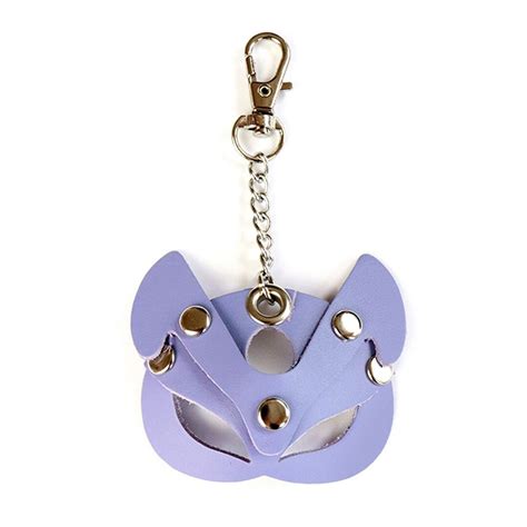 ᐉ Брелок на карабіні для ключів Art of Sex Kitty бузковий Секс шоп