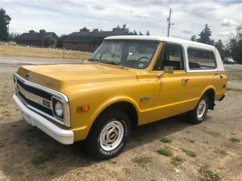 1972 Chevrolet K5 Blazer 2wd 2 Wheel Drive Real 1 Owner 307v8 Manual No