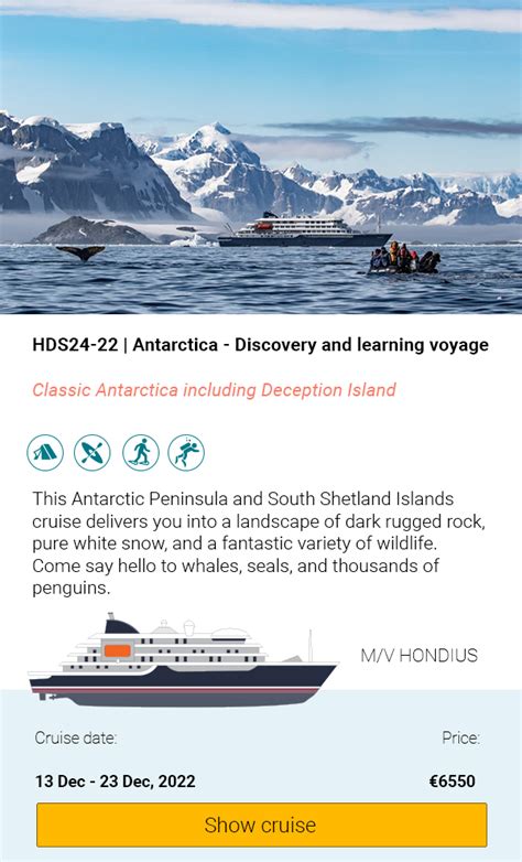 The Antarctic Journeys Of Oceanwide Expeditions Cruising Journal