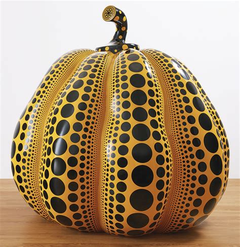 yayoi kusama pumpkin sculpture ||| sotheby's | Yayoi kusama pumpkin ...