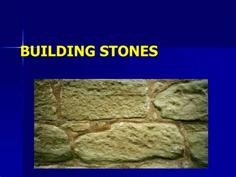 Ppt Building Stones Powerpoint Presentation Free Download Id1805682