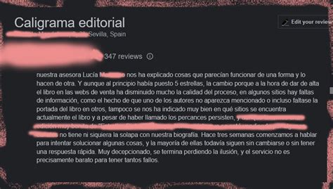 CALIGRAMA EDITORIAL O LANTIA Opiniones EDITORIALES MERCENARIAS QUE