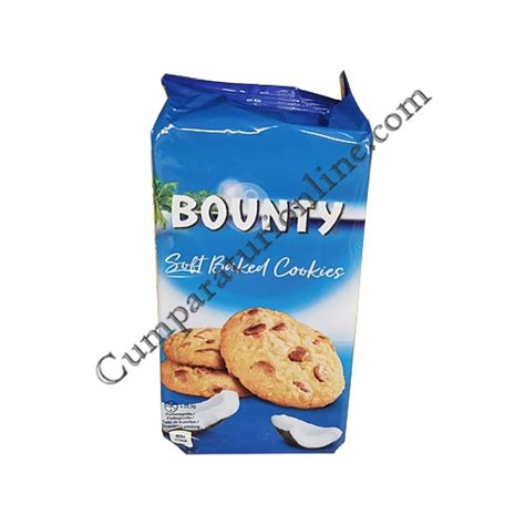 Biscuiti Cu Ciocolata Si Fulgi De Cocos Bounty 180 Gr Din Categoria